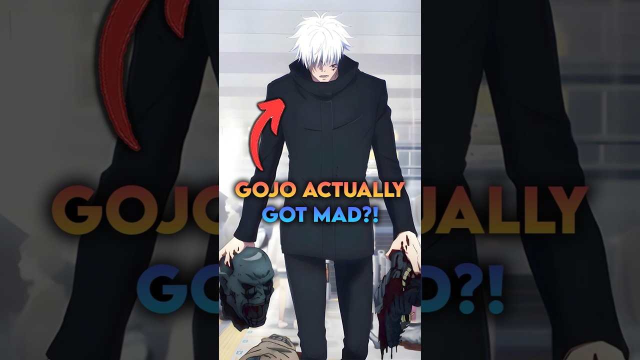 Сколько раз Годжо действительно злился в «Джузюцу Кайсен»? 