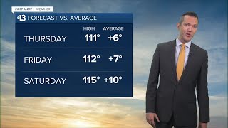13 First Alert Las Vegas morning forecast | July 10, 2023