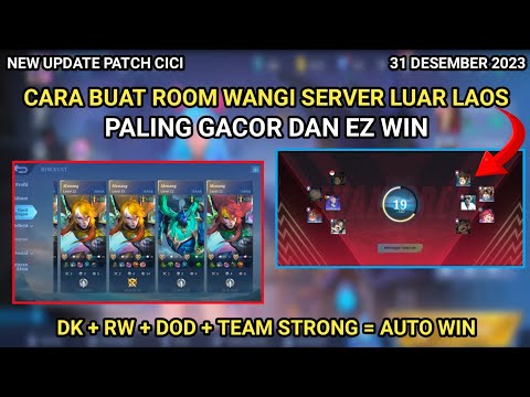 CARA BUAT ROOM WANGI SERVER LUAR | PALING GACOR DAN EZ WIN | MOBILE LEGENDS