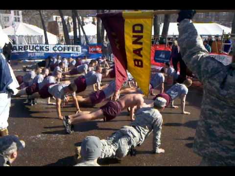 Penguin Plunge 2012 - Norwich University Corps of Cadets Team