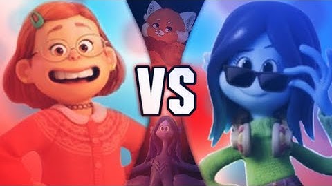 meilin lee vs ruby gillman (turning red vs ruby gillman teenage kraken) versus trailer [sea red]