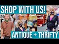 THRIFTY RICH | ANTIQUE & VINTAGE RESELLER MEETUP! | SHOP WITH US