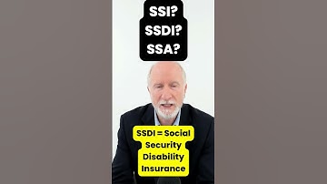 What is SSI and SSDI?
