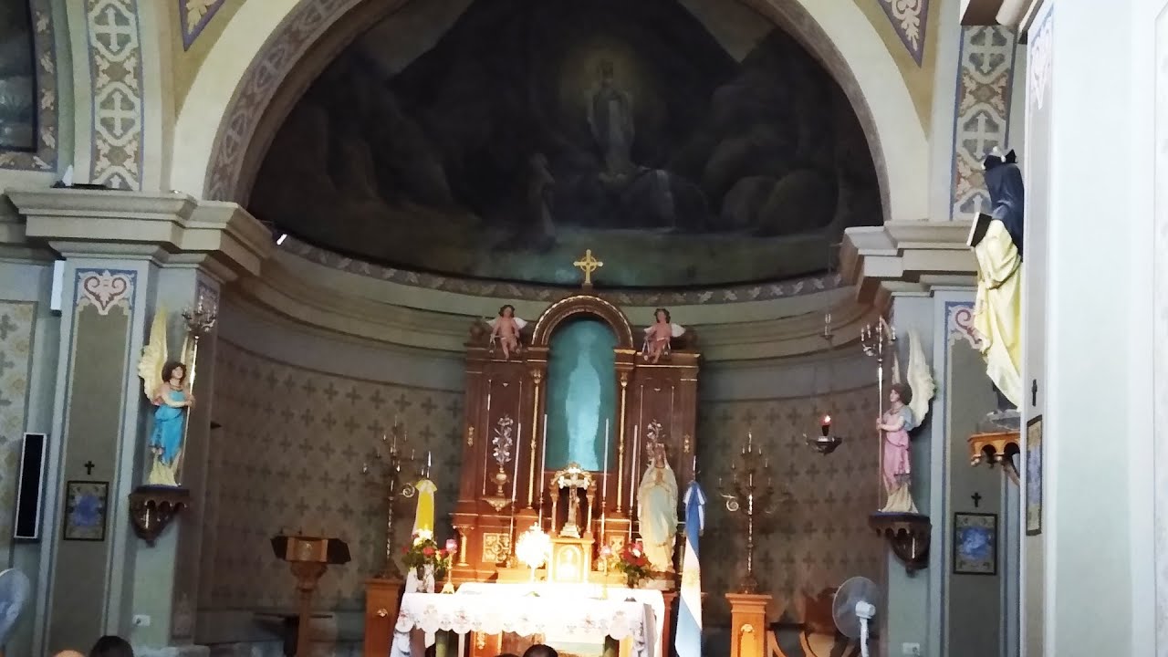 La sorprendente imagen de la Virgen de Lourdes en el Santuario de Alta