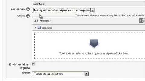 Tutorial Adicionar Novo Tópico Moodle