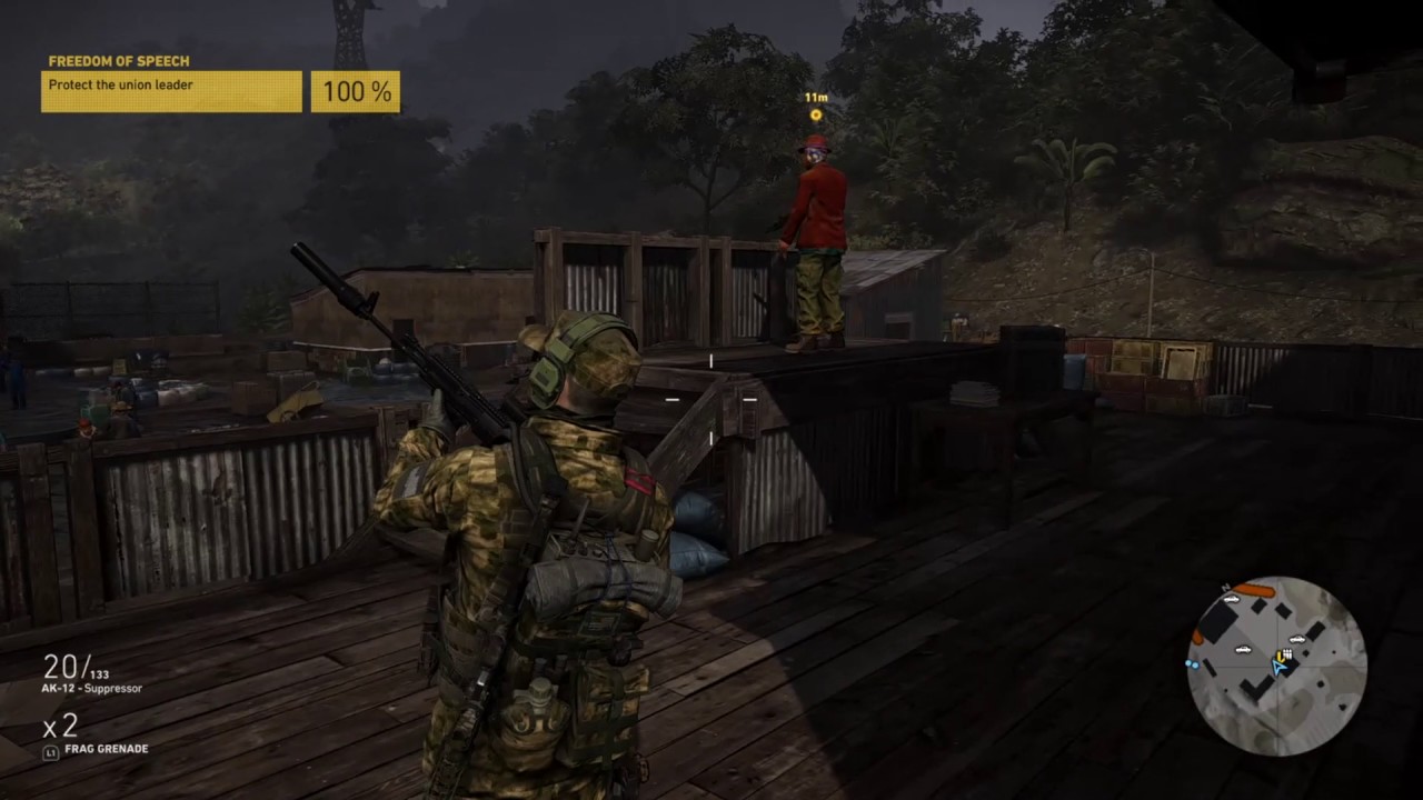 ghost recon wildlands AK12 gameplay - YouTube