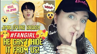 BTS Jimin Secretly Improves His English to Become Fluent REACTION🥰