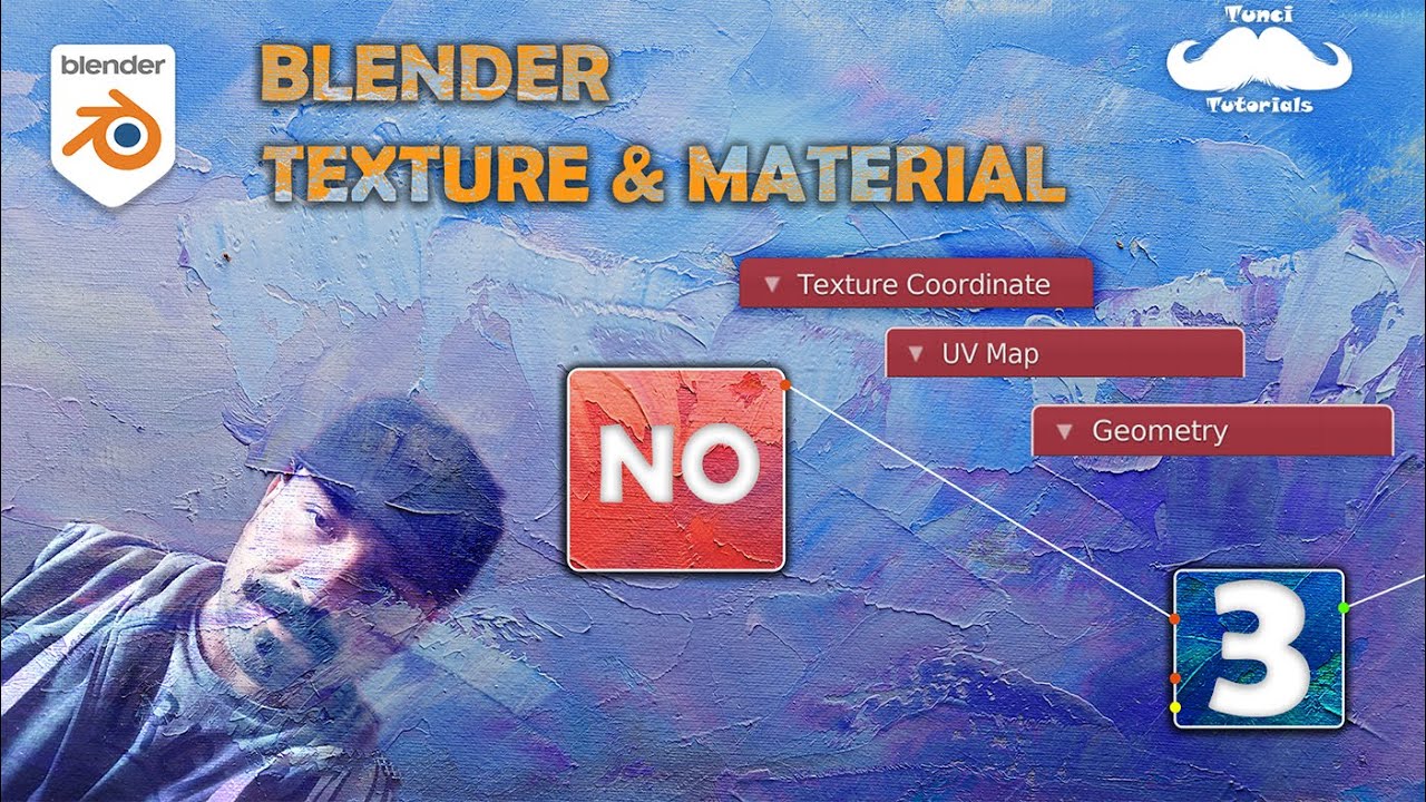 Blender Texture & Material No: 3 (Texture Coordinate, UV Map, Geometry)