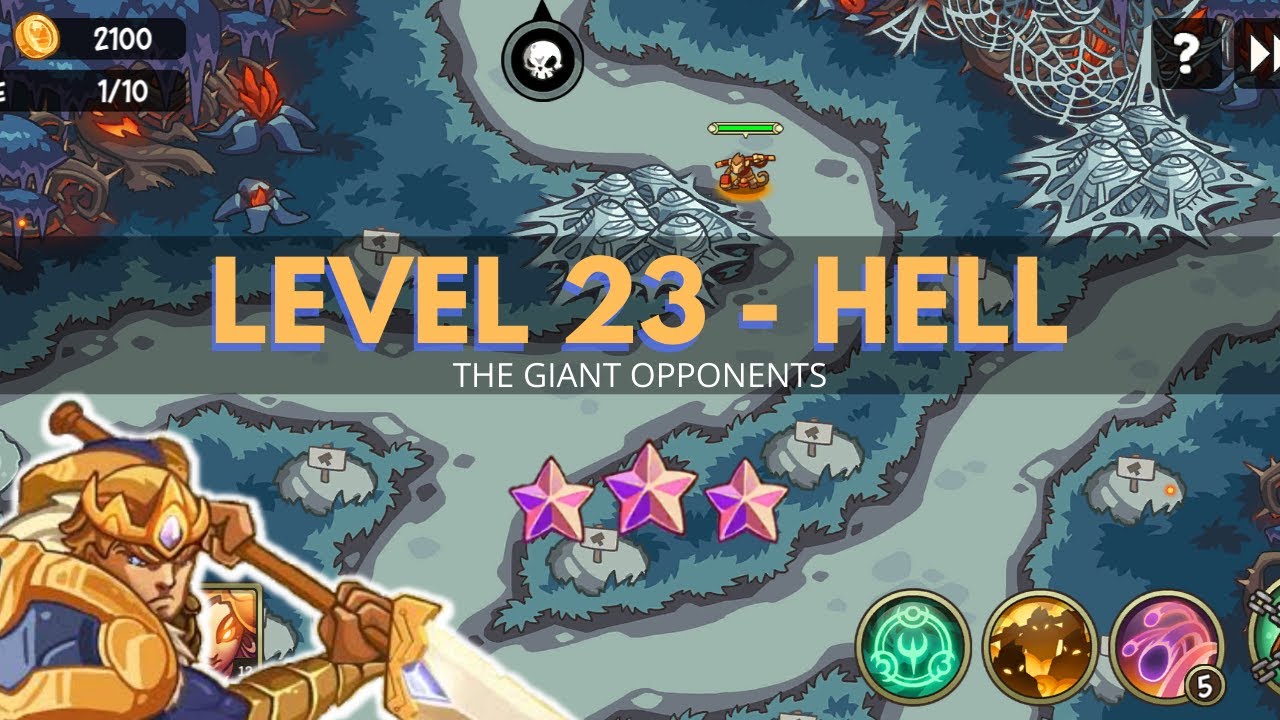 Empire Warrior TD: Level 23 - HELL / NEW MAP VERSION