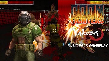 Doom - doom fighters + yakuza music mod gameplay