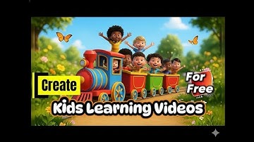 How to Make create Kids Learning Videos Using Free AI Tools | Step-by-Step Guide