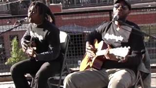 PLAYING FOR CHANGE--"Get Up, Stand Up" by Bob Marley--acoustic MoBoogie Rooftop Session chords