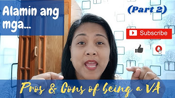 PAANO MAGING VIRTUAL ASSISTANT? (Part 2 - Advantages and Disadvantages) | Simply Chellie Vlogs