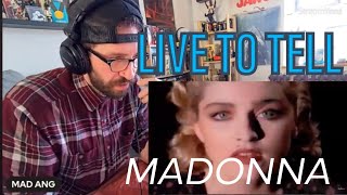 METALHEAD REACTS| Madonna - LIVE TO TELL (Official Video) [4K]