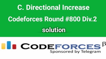 C. Directional Increase | Codeforces Solution | Codeforces Round 800 | Div2 | bangla