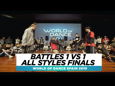 ​BATTLES 1 VS 1 ALL STYLES FINALS | FRONTROW | World of Dance Spain Qualifier 2019 | #WODSP19