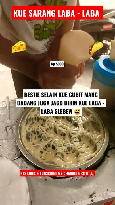 KUE CUBIT LABA - LABA MURAH 🕸️🌮 @YouTube | ORANG HUTAN #short #shorts #viral #food #kuecubit