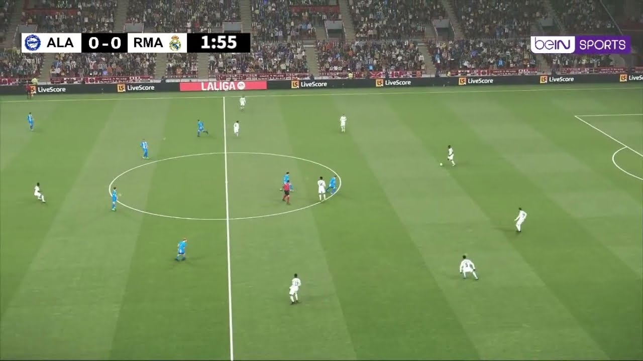 Alaves vs Real Madrid | La Liga 2024/25 | eFootball pes 21 gameplay