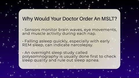 Why Would Your Doctor Order An MSLT? - Sleep Apnea Support Network