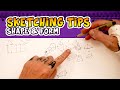 Understanding shape  form  sketching tips  sketchy brett