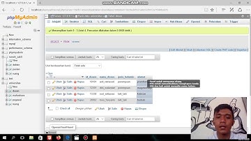 Cara implementasi database terdistribusi dan INNER JOIN dari studi kasus.