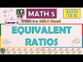Equivalent Ratios Quiz