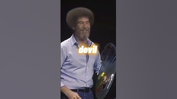 ASMR | Bob Ross: Just beat the Devil Out Of It #Shorts