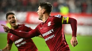 REZUMAT | Rapid - CFR Cluj 2-1. Săpunaru și Dugandzic au marcat din penalty