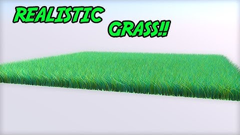 REALISTIC GRASS!! |  3 Min Roblox GFX Tutorial #2