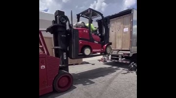 🕹FORKLIFT SAFETY - FORKLIFTS ARE FOR CARRYING LOADS, NOT FORKLIFTS