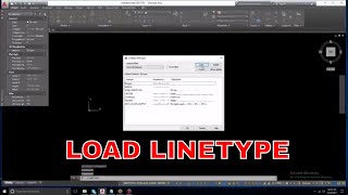 AUTOCAD 2018 TUTORIAL WITH HOW TO LOAD LINETYPE