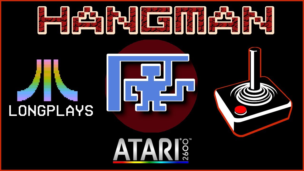 Atari Longplays Hangman [1978] [Atari 2600]