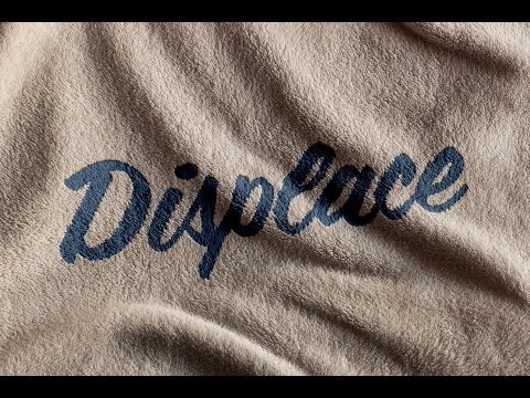 How to Conform Text to a Surface Using a Displacement Map in Photoshop