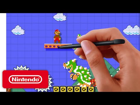 Wii U - Super Mario Maker Coming Soon Trailer