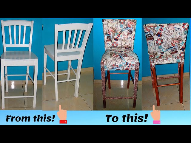 DIY Chair Сushion Using Pillowcase In 10 Minutes - How To Make Seat Pad  Dining Room - Easy And Cheap 