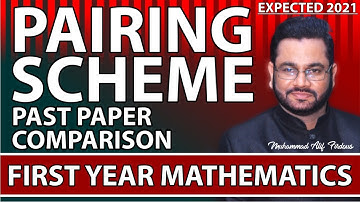 First Year Math Pairing Scheme 2021 | Smart Syllabus | Muhammad Atif Firdous