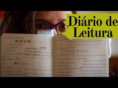 Vídeo: Como Criar Um Diário Do Leitor