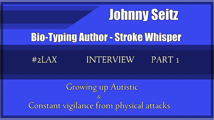 Johnny Seitz   Interview Part 1