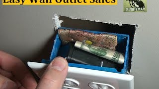 Easy Wall Outlet Safe Project