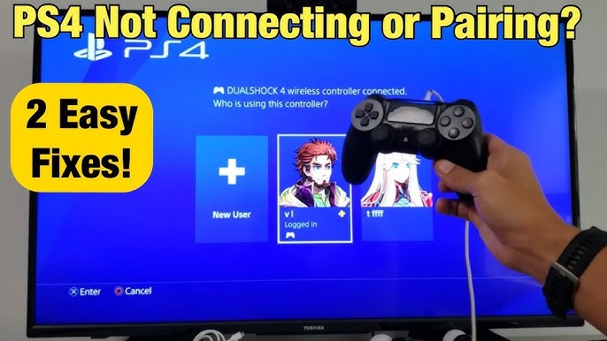 How to Pair a Dualshock 4 wireless controller back to your Playstation 4 