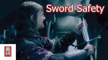 Sword Safety @shadiversity @alientude @dlatrexswords