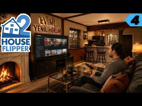 Kendi Evimizi Tanıyamayacaksınız ! House Flipper 2 Türkçe Bölüm 4