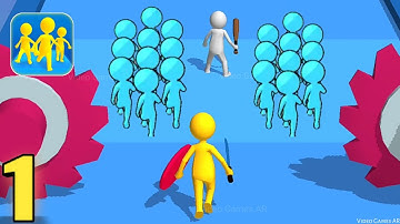 Join Clash 3D - All levels Gameplay Android, iOS (Levels 1-13) Walkthrough Part 1