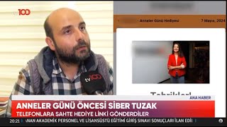 tv100 | Prof. Dr. Ali Murat Kırık | Trendyol anneler günü hediyesi iPhone dolandırıcılığına dikkat!