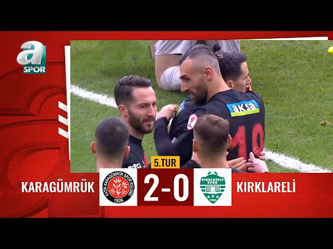 Fatih Karagümrük 2-0 Kırklarelispor (Ziraat Türkiye Kupası 5. Tur Maçı) / A Spor