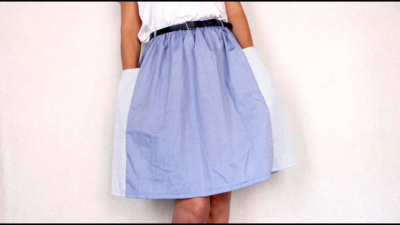 Tuto couture la jupe Marion Blush de Fier comme un Paon 💛 YouTube