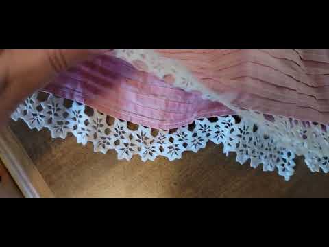 Unboxing. Dress for antique doll. Распаковка, платье для антикварной куклы! #43