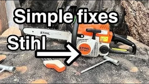 How to Fix a Stihl chainsaw that won’t start (no tools required)