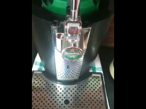 The Heineken beertender instruction video