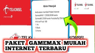 Paket Internet Murah Telkomsel 2021 || GameMAX Telkomsel screenshot 2